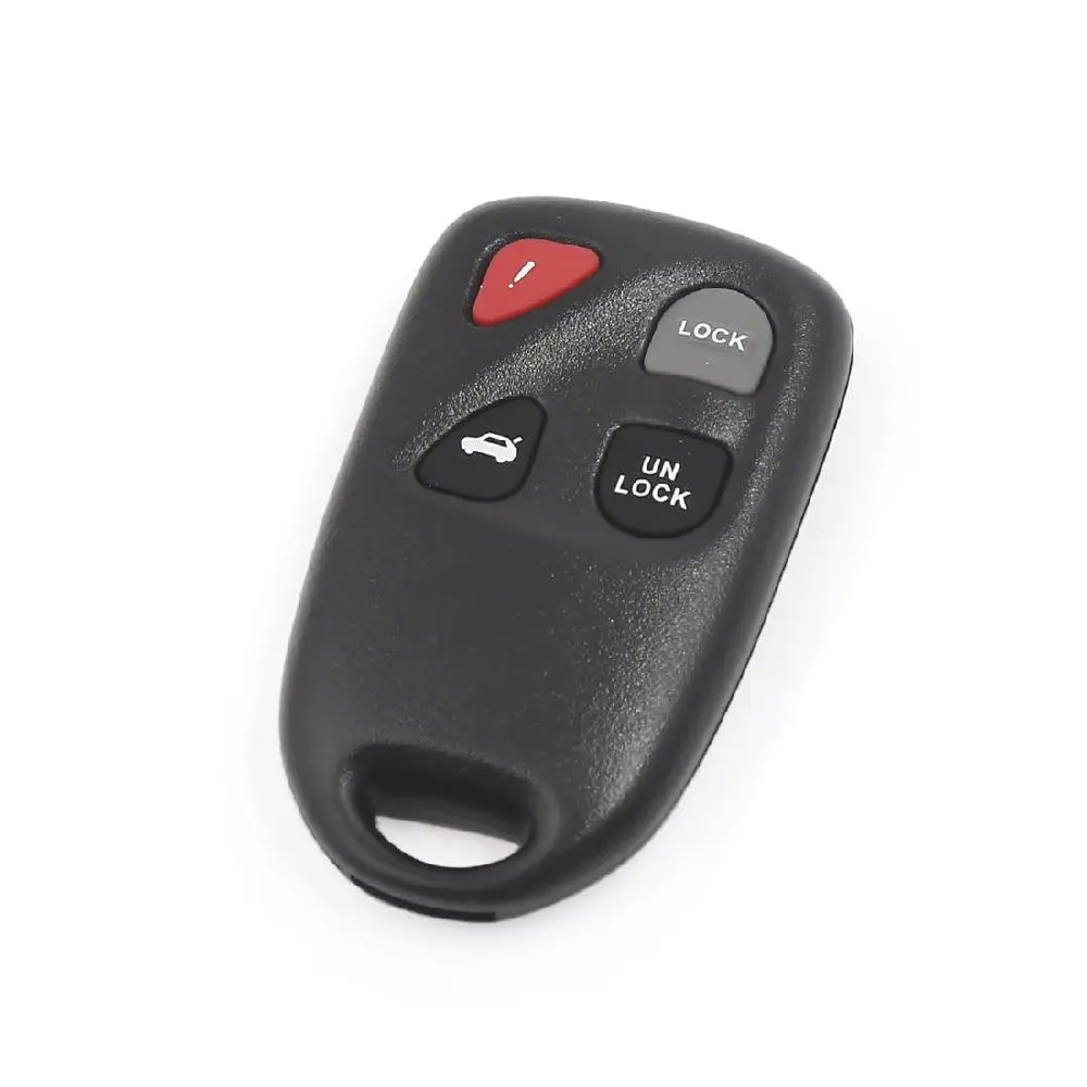 

LumiParty 4 Bttons Keyless Entry Remote Replacement Key Fob for Mazda 6 KPU41805 MODEL 41805 Professional Design Car key r50