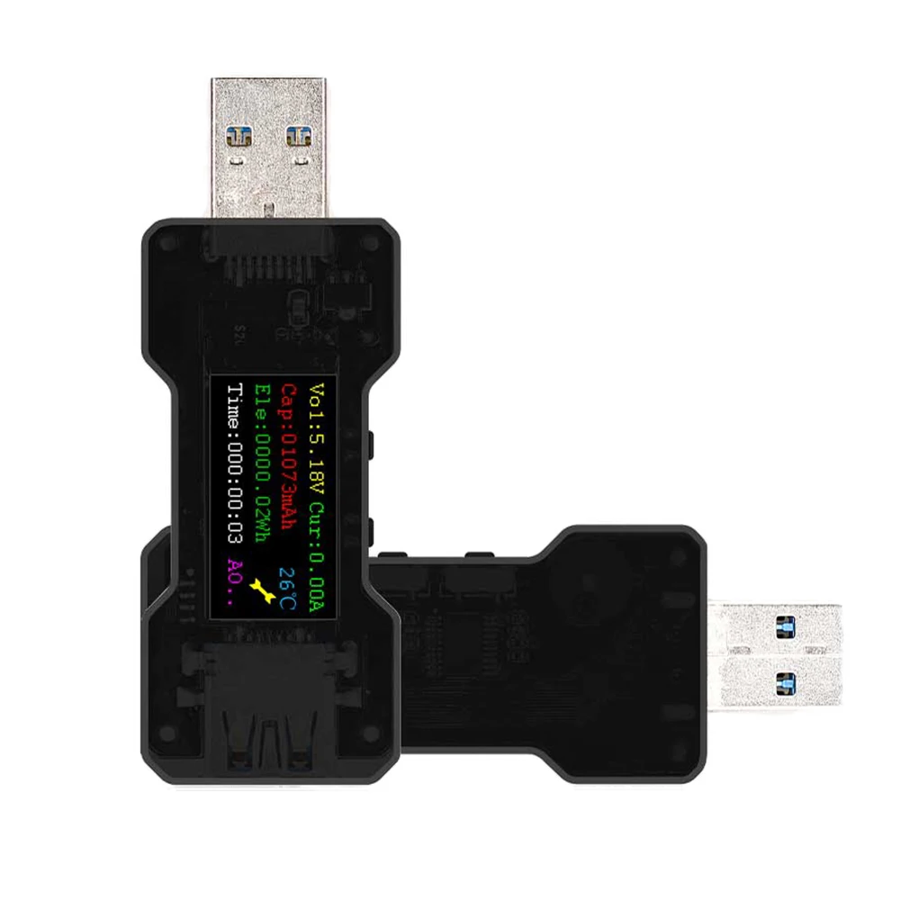 USB Тестер Цифровой вольтметр постоянного тока измеритель напряжения Ампер Вольты ампреметр детектор зарядное устройство индикатор