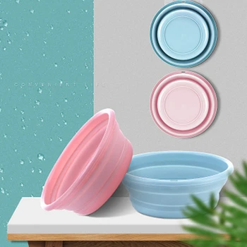 

Portable Foldable Travel Washbasin Camping Plastic Washbasin Fishing Car Wash Bucket Cleaning Supplies