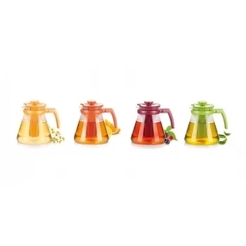 

Teapot Teo 1.25L with strainers for brewing red, Tescoma 646623.20