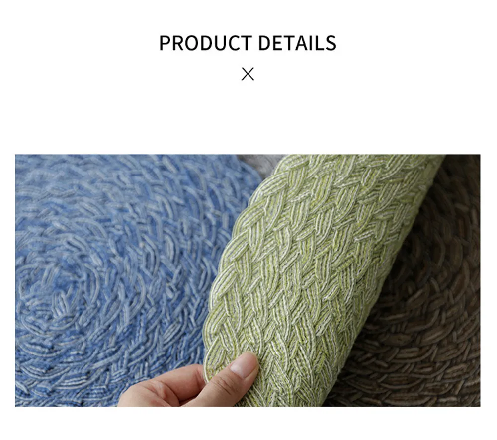 PVC Nylon Insulation Mat Pad Nordic Pastoral Chic Heat-insulated Bowl Placemat Hexagon Mats Pads Home Decor Desktop Tableware