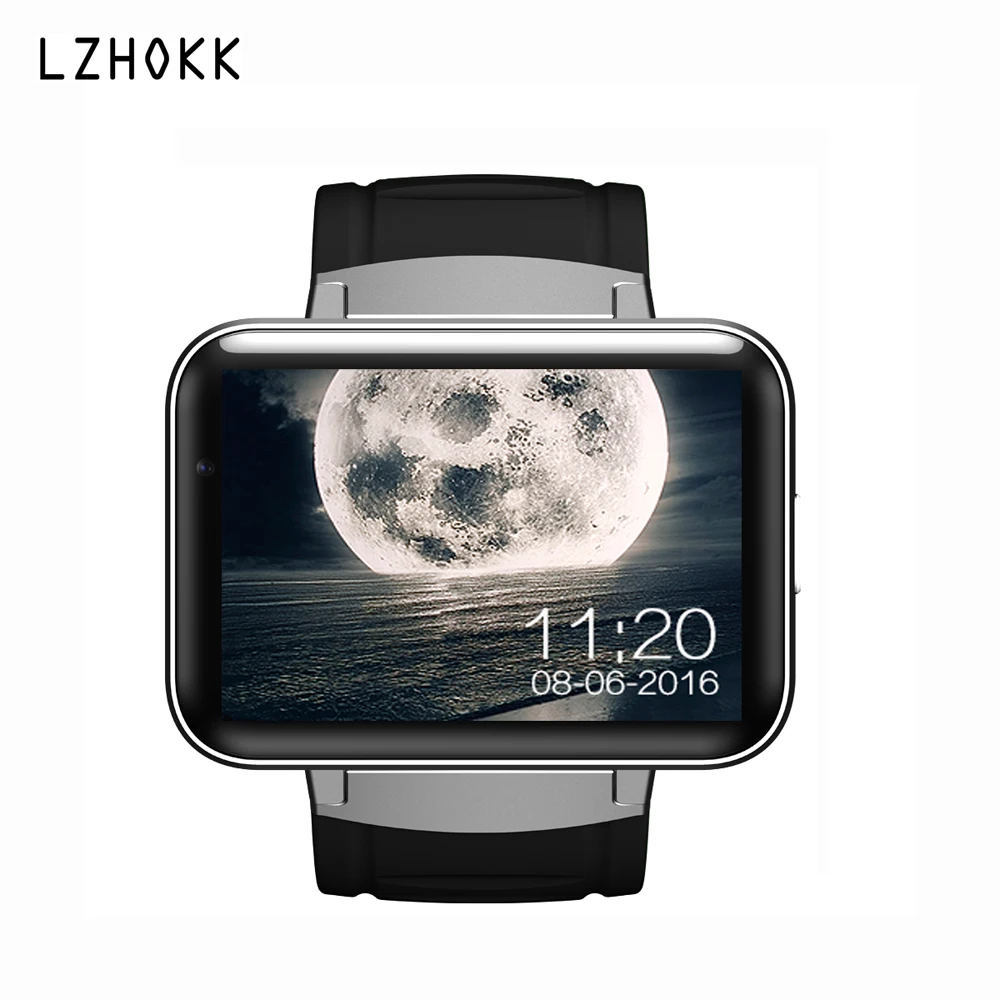 Умные часы DM98 двухъядерный Процессор MTK6572 экран 2 дюйма HD IPS светодиодный