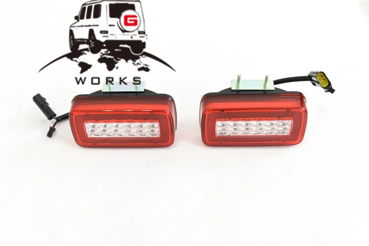  rear bumper LED W463 (12)