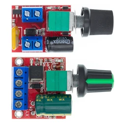 Mini contrôleur de vitesse de moteur PWM, DC DC V 35V 5A 90W, Module régulateur de vitesse, panneau de commande réglable, commutateur 12V 24V PN35, 4.5 
