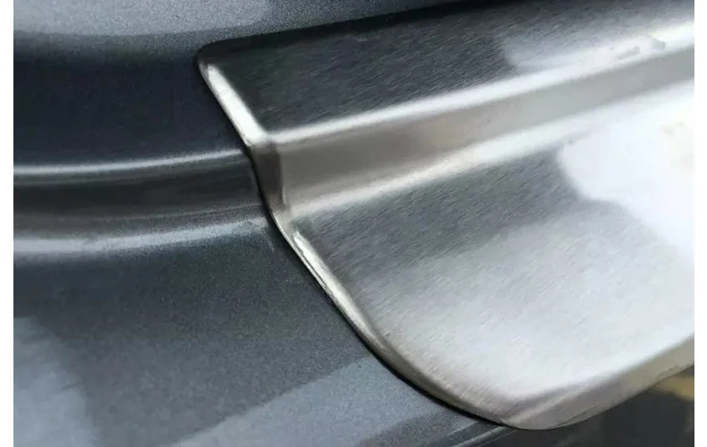 Для Mercedes Benz GLE Coupe- отделка заднего бампера хромированная нержавеющая сталь Аксессуары для стайлинга автомобилей