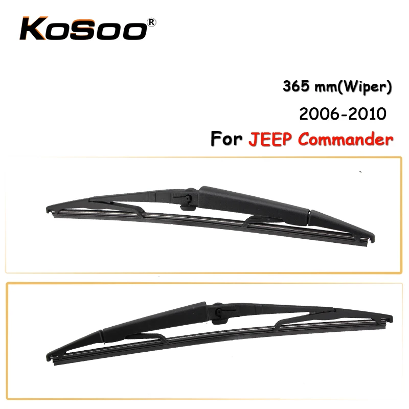 KOSOO Auto Rear Car Wiper Blade For JEEP Commander,365mm 2006 2010 Rear