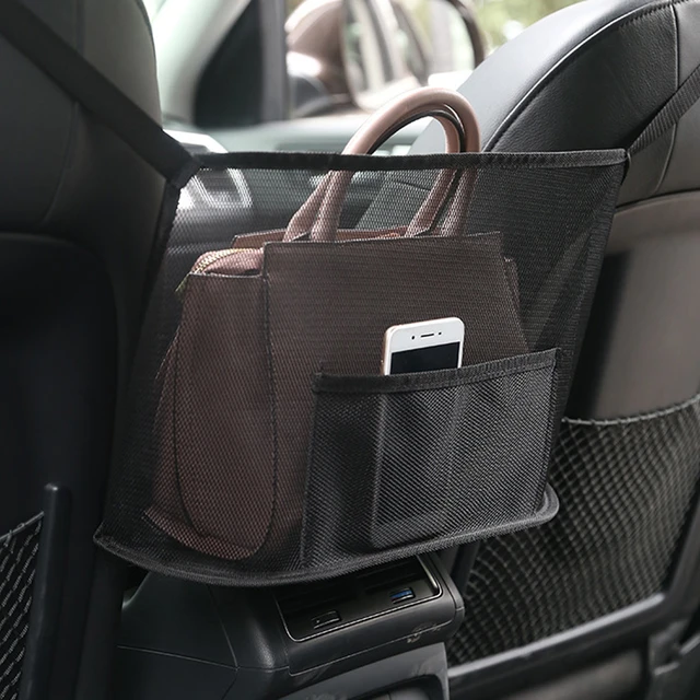 Car Net Pocket Handbag Holder Organizer Universal Multifunctional