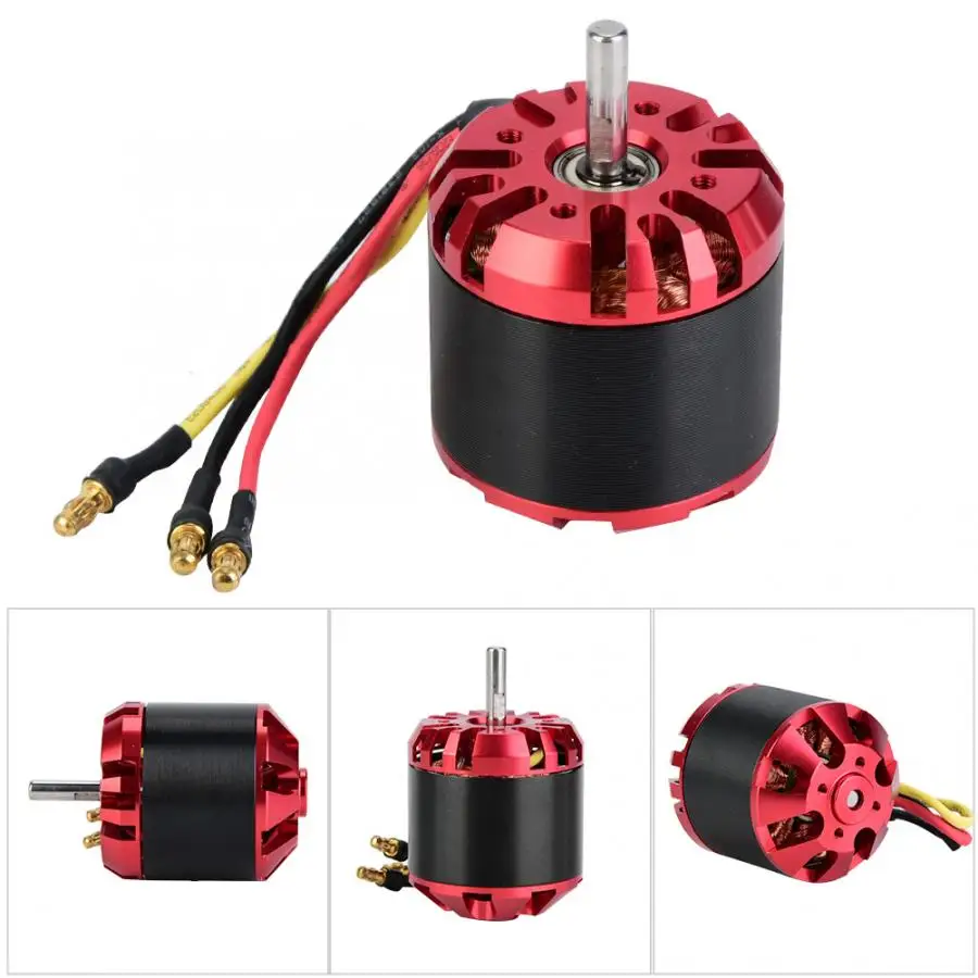 Бесщеточный мотор с внешним ротором C4250 560KV 1760W пропеллером для самолетов