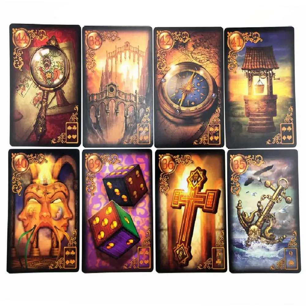 47 шт. Карты Таро Oracle направляющие Lenormand карты для гайки вечерние настольные игры