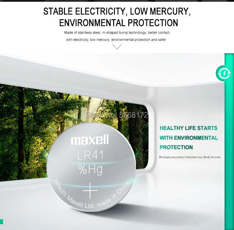 AG10 батарея 4 шт. для Maxell LR1130 LR54 монетные пуговичные элементы 1 5 В щелочные D189 D389 D390