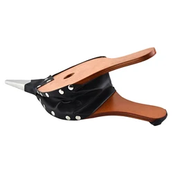 Vintage Handheld Fireplace Bellow BBQ Camping Grill Handheld Chimney Wood Bellow for Barbecue Grill Fireplace Air Blower Fan