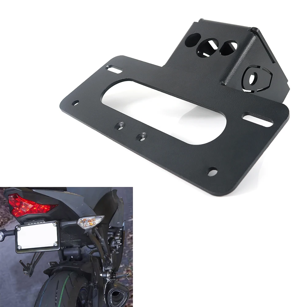 Fit For Kawasaki Ninja ZX-6R ZX6-R 636 2019-2021 Rear Tail Tidy Fender Eliminator Kit License Plate Holder Bracket ZX6R | Автомобили и