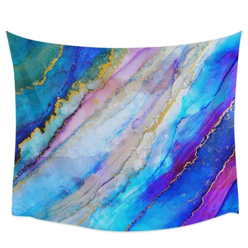 

Watercolor Texture Gold DustTapestry Wall Hanging Bedroom Wall Dormitory Home Decoration Tapestry Wall