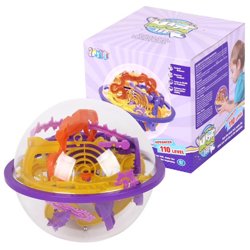 Винт вызов версия Фэнтези интеллект мяч 3D НЛО Perplexus 101206 английский высокий заказ скидка 110
