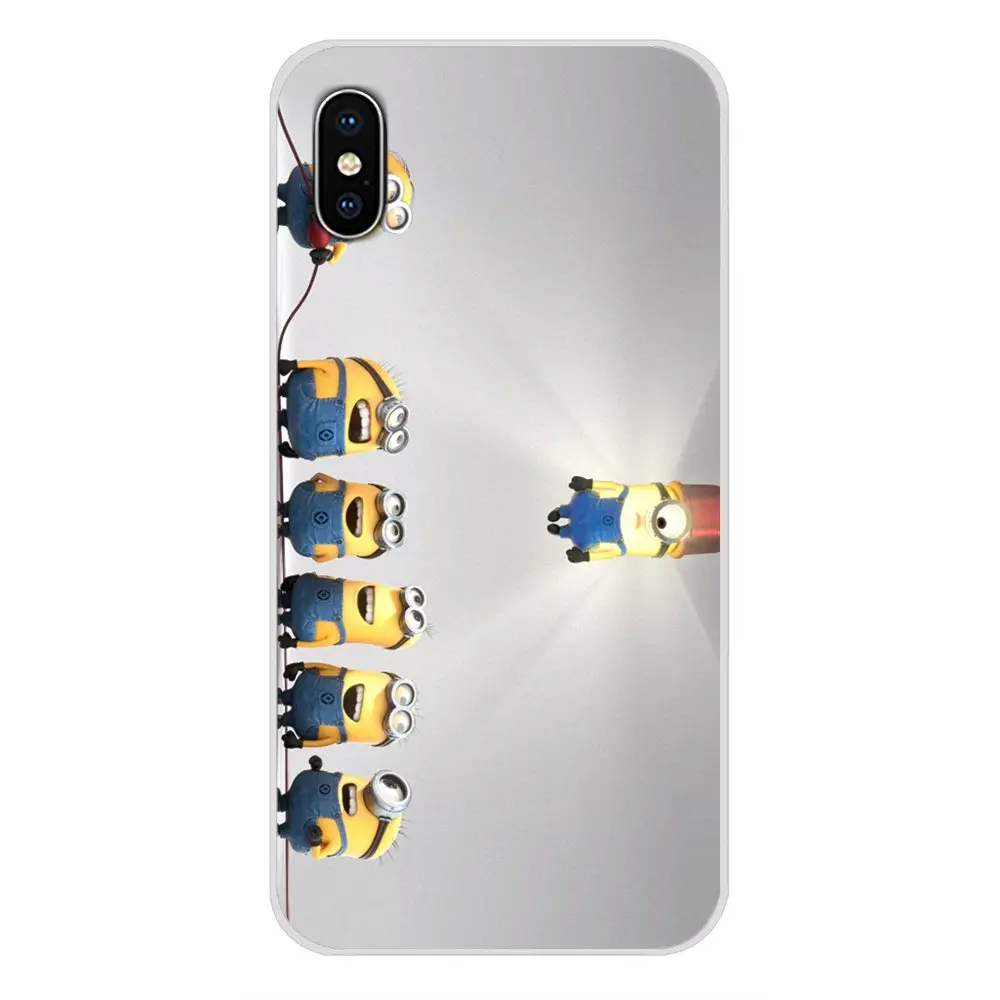 Аксессуары чехлы для телефонов с миньонами Рождество для huawei G7 G8 P7 P8 P9 P10 P20 P30 Lite Mini Pro P Smart Plus