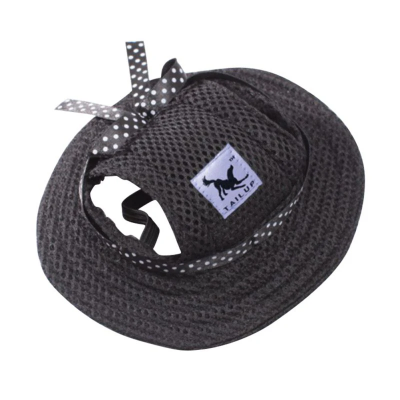 Small Pet Dog Hat Outdoor Baseball Cap With Ear Holes Canvas Casquette chien For Dog Accessories Hiking Pet Products
