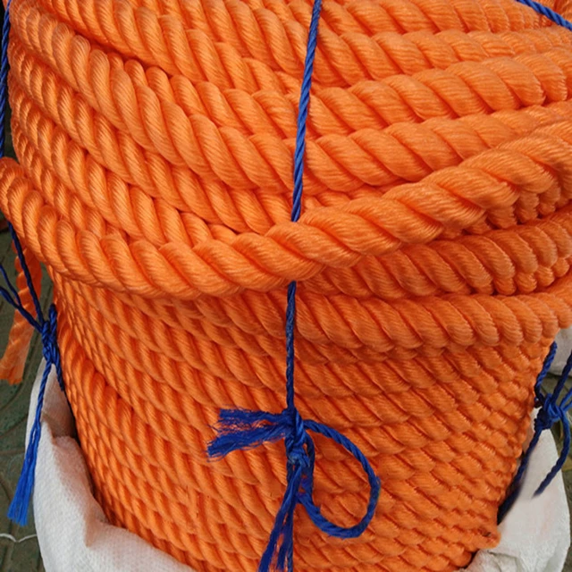 Stack Of Coiled Nylon Rope Stock Photo - Download Image Now - Rope, Nylon,  Orange Color - iStock