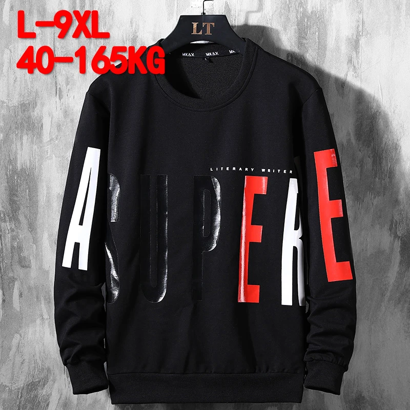 Plus Size 7xl 8xl 9xl Mens Hoodies Big Letter Hoodie Men Aesthetic Clothes Spring Autumn Street Wear Sweatshirts Men Pullover Hoodies Sweatshirts Aliexpress