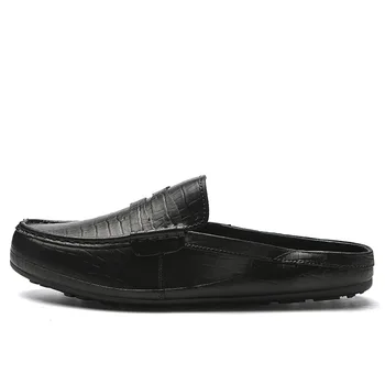 

Summer Sandals Men Leather Classic Roman Sandals 2020 Slipper Outdoor Sneaker Beach Rubber Flip Flops Men Water Trekking Sandals