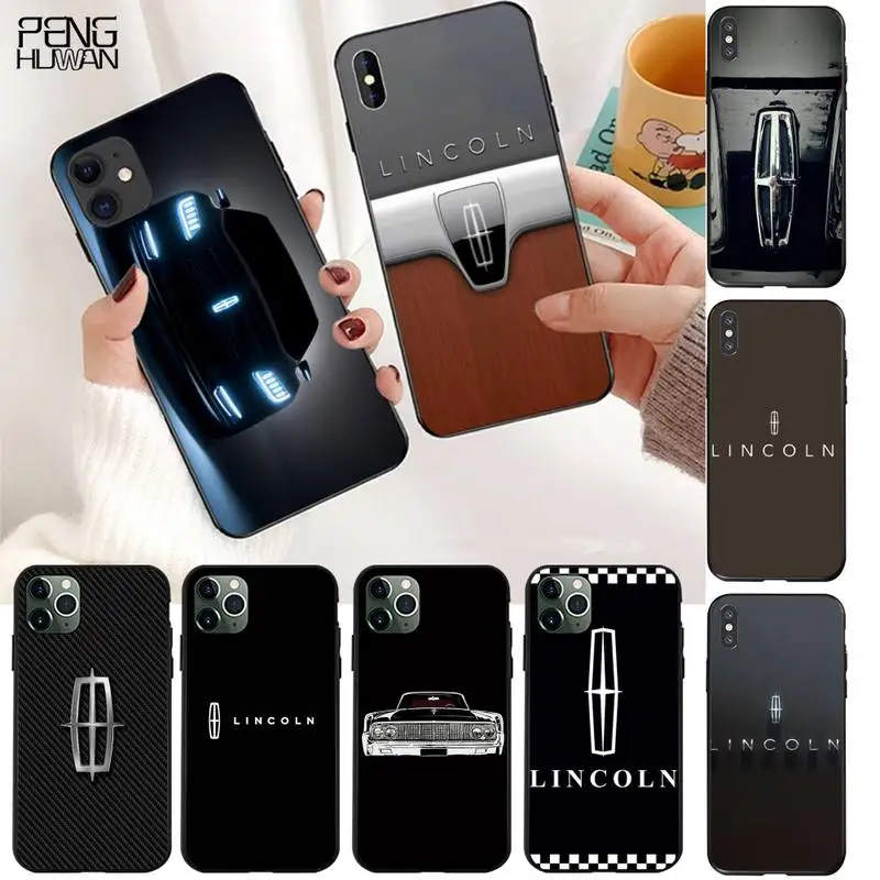 Роскошный чехол для телефона PENGHUWAN super car Lincoln DIY iPhone 11 pro XS MAX 8 7 6 6S Plus X 5S SE 2020 XR |