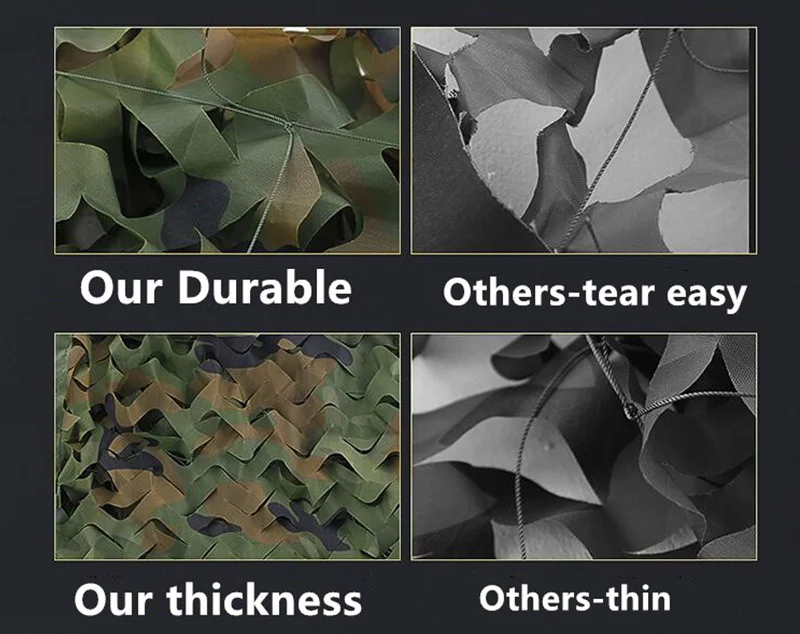 Customized Military Camouflage Net Outdoor Camo Woodland Army Camo Netting Hunting Shooting Fishing Shelter Hide Netting (1)