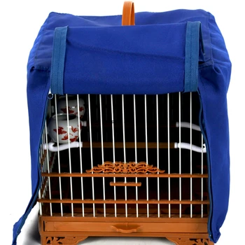 

With Free Cover Plastic Cage Small Birds Hanging Shells Nest Hoose Birdhouse Parrot Cage House Outdoor Hanging Decoration Cage
