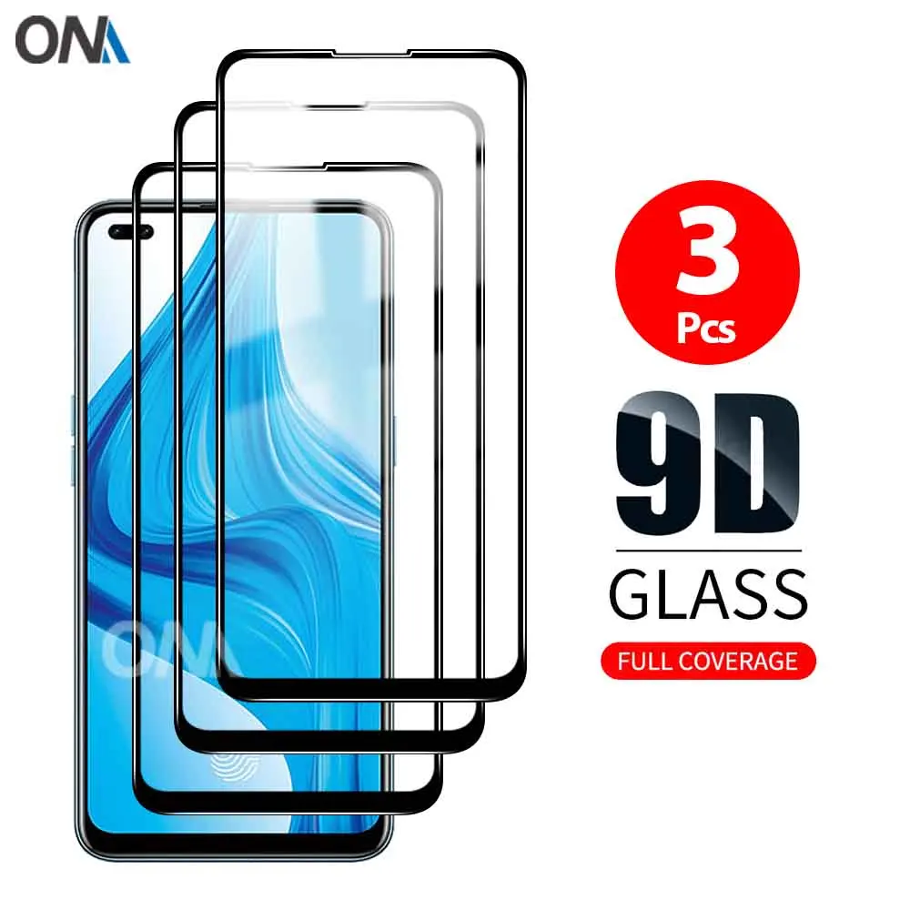 Защитная пленка для экрана OPPO F11 Pro F15 F17 из закаленного стекла премиум класса с