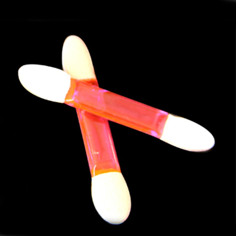 LAKIMU Хамелеон лазерное зеркало для ногтей сухие блестки Auroras эффект дизайн ногтей хром пигмент пыль DIY украшения - Цвет: Sponge Stick