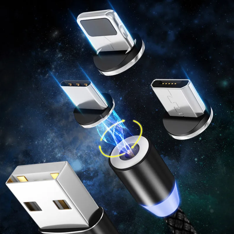 USB кабель 2A 1 м для Huawei Honor 8X Магнитный зарядный Samsung Кабель Micro на базе Android Xiaomi Redmi
