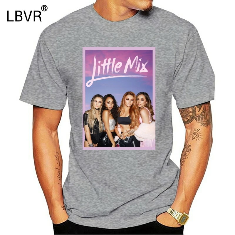 Футболка LITTLE MIX летние хит 2018 женские и детские Персонализированные белые черные