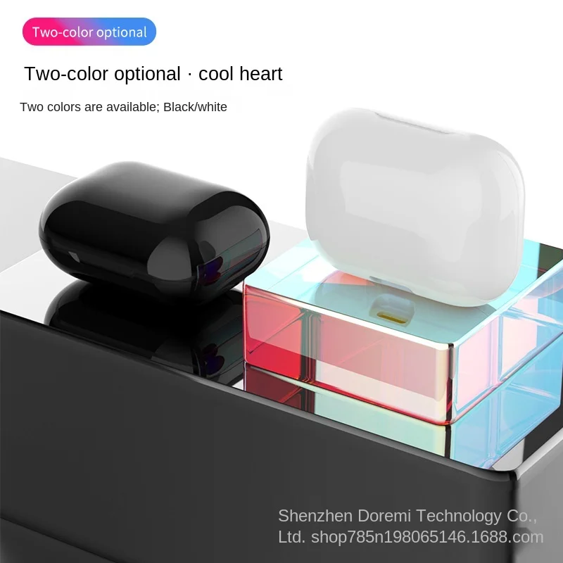 Wireless Bluetooth Headset with Portable Charging Box Digital Display Earphones Waterproof Noise Reduction Stereo Headphones