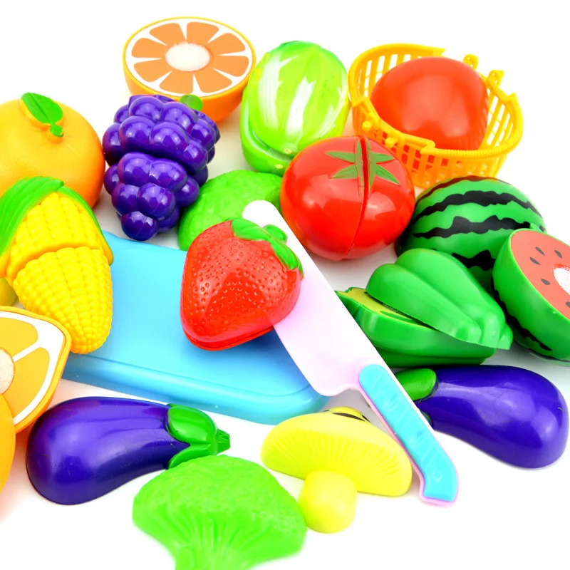 Напрямую от производителя детский игровой домик игрушечный кухонный набор для резки фруктов поколение жира