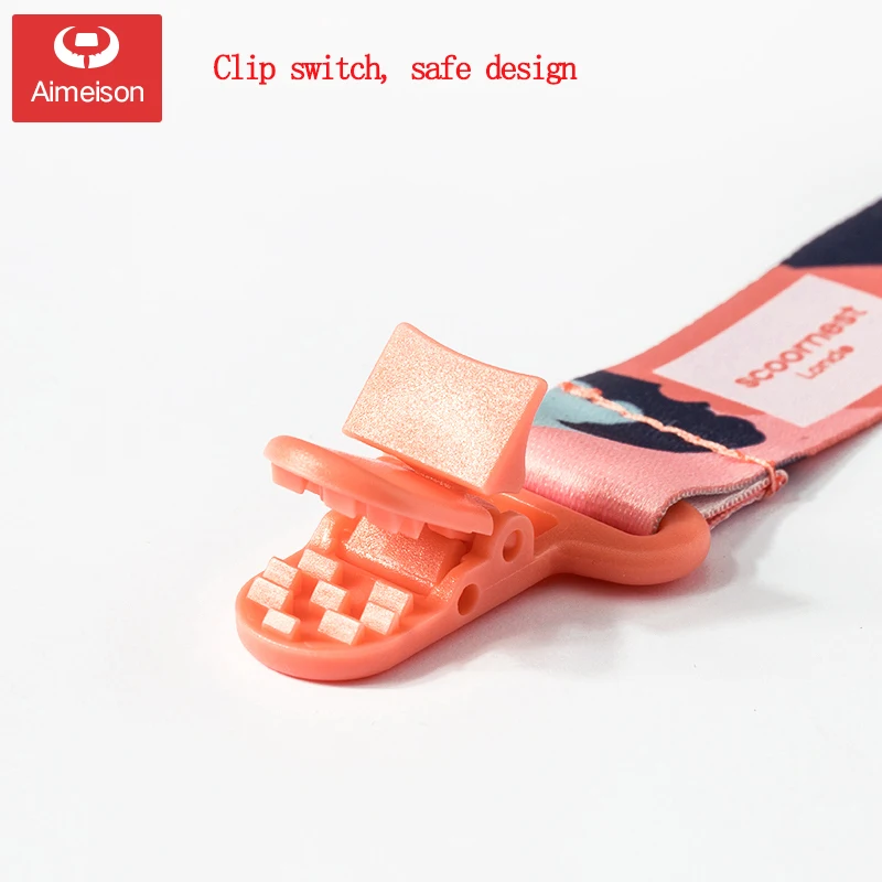 Aimeison  Pacifier chain baby nipple teether anti-chain chain baby pacifier clip chain baby toy rope