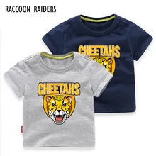 Детская футболка для мальчиков в готовом стиле; летняя детская одежда в Корейском стиле; оригинальная модель; R8705