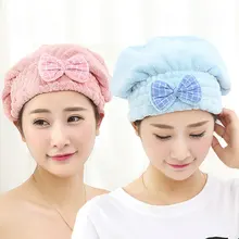 Сверхтонкие волокна сухие волосы колпачок ультра-прочность водопоглощающие волосы сушки полотенце шляпа быстрое поглощение воды головной убор