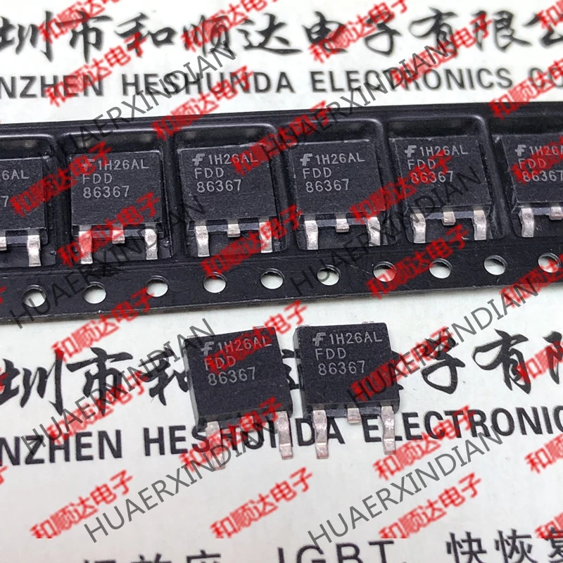 10 шт./лот и FDD86367-252 80V 100A на