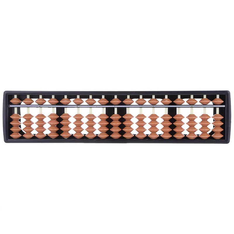 

Hot Sale 17 Column Abacus Beads Column Kid School Learning Aids Tool Math Business Chinese Traditional Abacus Educational Toys