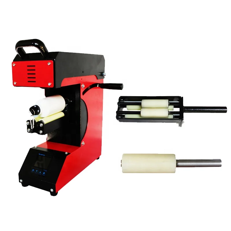 

Professional roll machine LCD 360 Degree roll to roll sublimation Plastic Mug Glass Cup roller heat transfer Machine AP1825