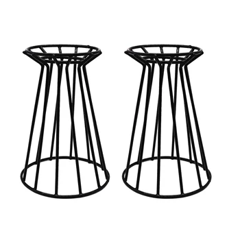 

2 Metal Air Plant Tillandsia Base Holder Tabletop Streptophylla Air Plant Display Stand Racks