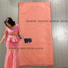 Популярная африканская Nigeiran Базен getzn парча ткань парча кружевная ткань новая 5 ярдов Базен riche кружева 30