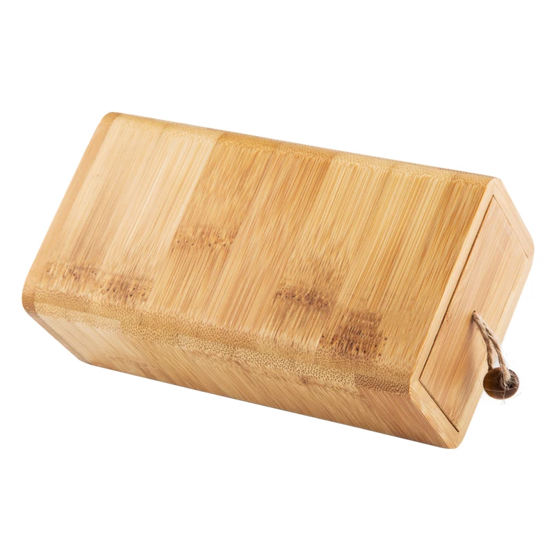 Classic Safety Razor Box Handmade Bamboo Shaver Holder Double Edge