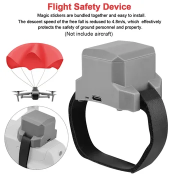 

Reduce Accidents RC Toy Umbrella DIY Accessories Intelligent Protective Flight Safety Parachute ABS For Mavic Air 2 Drone