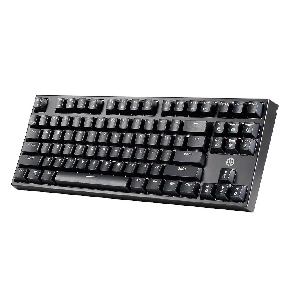 HEXGEARS K520 игровая механическая клавиатура красный/коричневый переключатель 87