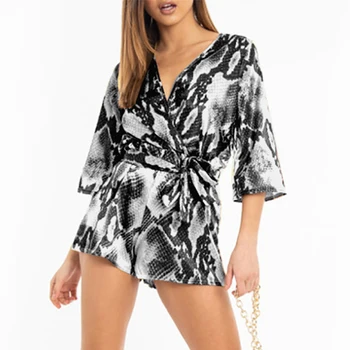 

VICABO Fashion Printed playsuit Summer clothing women bodysuit 2020 jumpsuit women