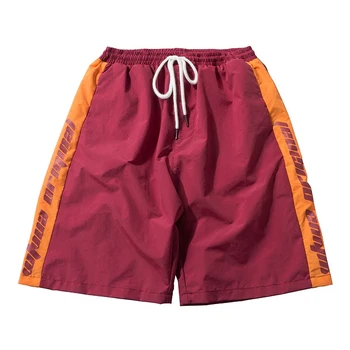 

Loose Casual Sports Shorts Men's Summer Pants High Waist Shorts Men Hiphop Shorts Knee Length Shorts Mens Jogger Shorts HH50DK