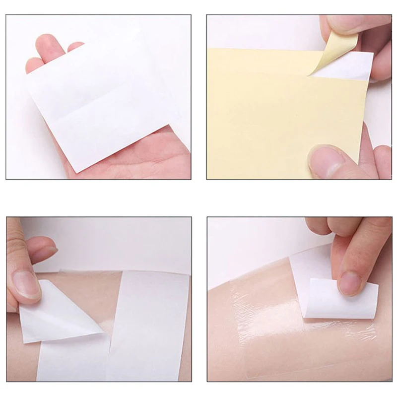 Disposable Armpit Prevent Sweat Pads Dry Antiperspirant Sticker Keep Dry Transparent Underarm 20 Sheets