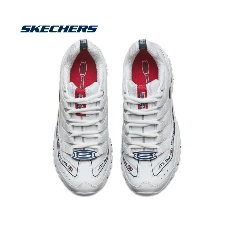 Обувь Skechers Повседневная Удобная платформа для ходьбы обувь для папы брендовая оригинальная обувь женские ботинки с массивным каблуком 13408-WNVR