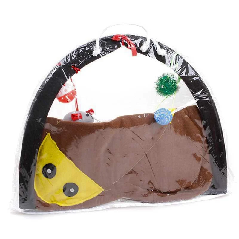 Кошка Забавный гамак игрушка для кровати котенок кошка играть спальная мебель палатка 4 Висячие съемный шар кошка игровой дом питомники для Gatos