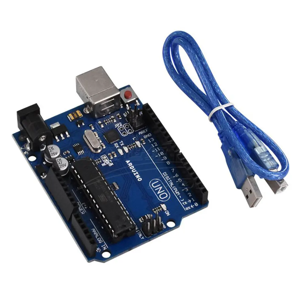 Arduino Uno R3 Rev3 ATMEGA328P совестимая плата Бесплатный usb-кабель UNO R3 макетная плата