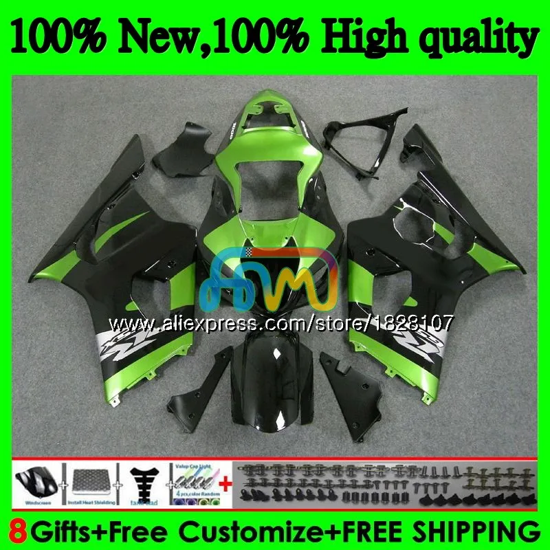 Корпус для SUZUKI GSXR-1000 GSXR1000 03 04 41BS. 92 цвета: зеленый, черный 1000CC GSX-R1000 GSX R1000 03 04 K3 GSXR 1000 CC 2003 2004 Обтекатель
